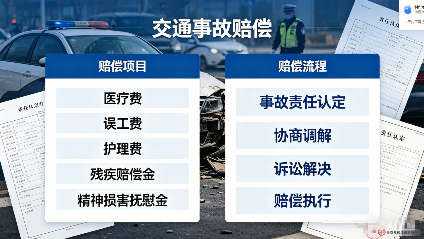 北京凯硕交通事故律师咨询